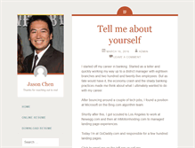 Tablet Screenshot of jasonchen.us